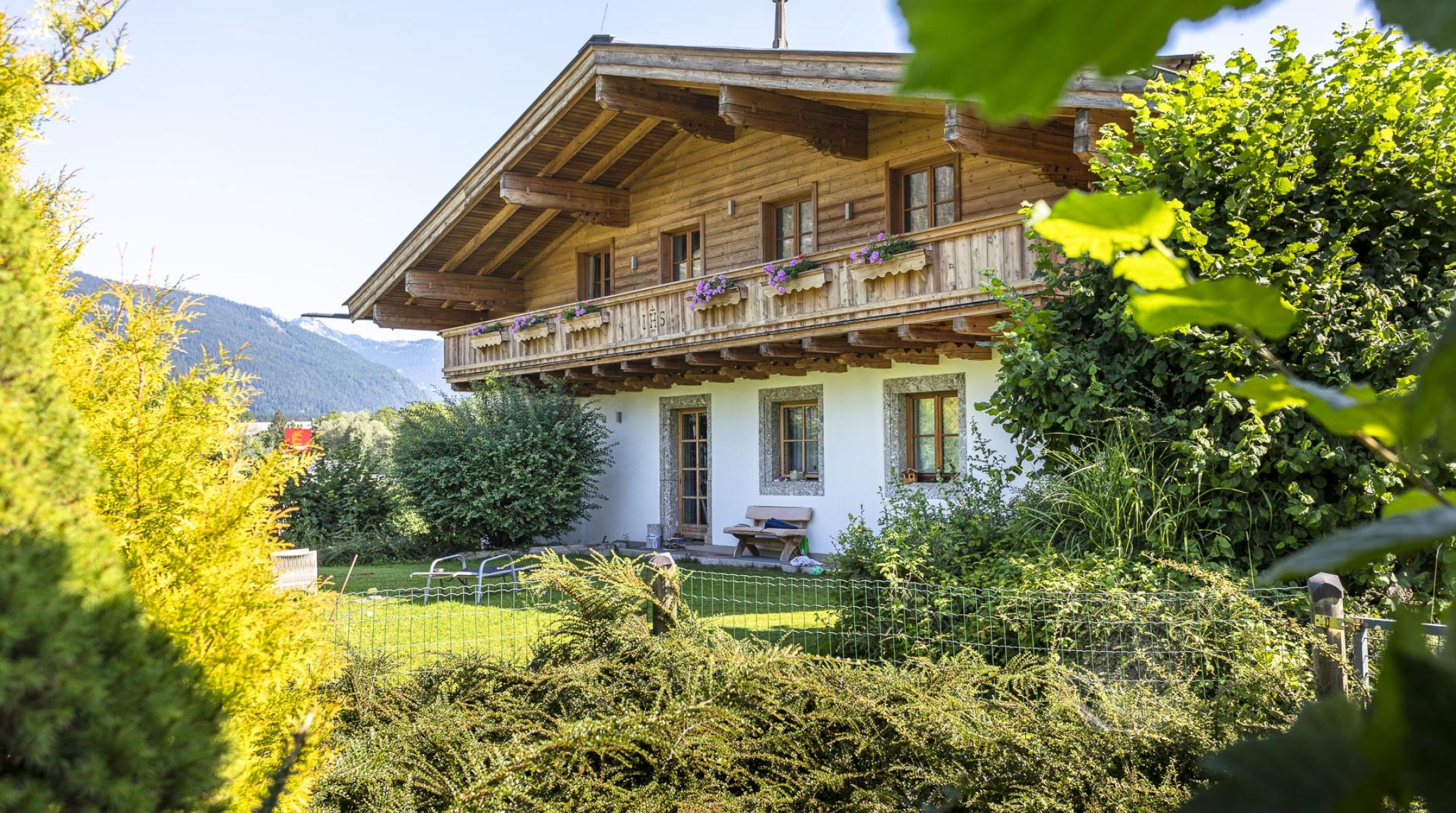 Ferienhaus in Lofer mit Garten